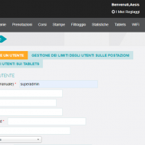 Aggiungere un utente - Webkiosk 4.8