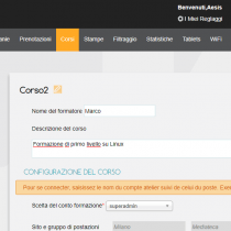 Corsi - Webkiosk 4.8