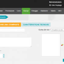 Aggiungere una stampante - Webkiosk 4.8