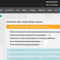 Amministratione > Parametri - Webkiosk 4.8