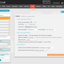 Profils de filtrage - Webkiosk 4