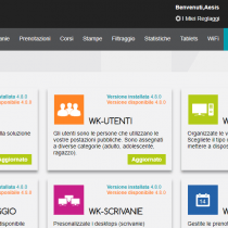 Amministratione > Moduli - Webkiosk 4.8