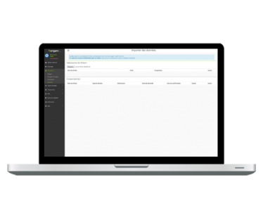 Importer des données sur Horigami - Aesis Conseil