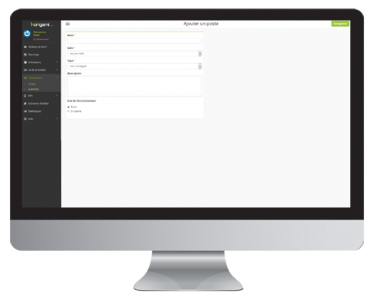 Ajouter un poste sur Horigami - Aesis Conseil