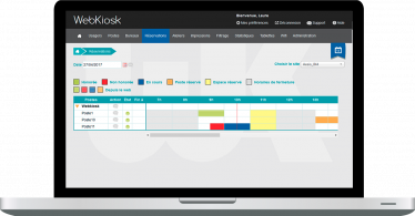 Réservations - Webkiosk