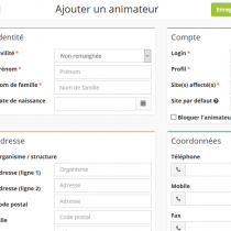 Ajouter un animateur