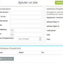 Ajouter un site