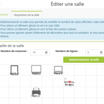 Éditer une salle