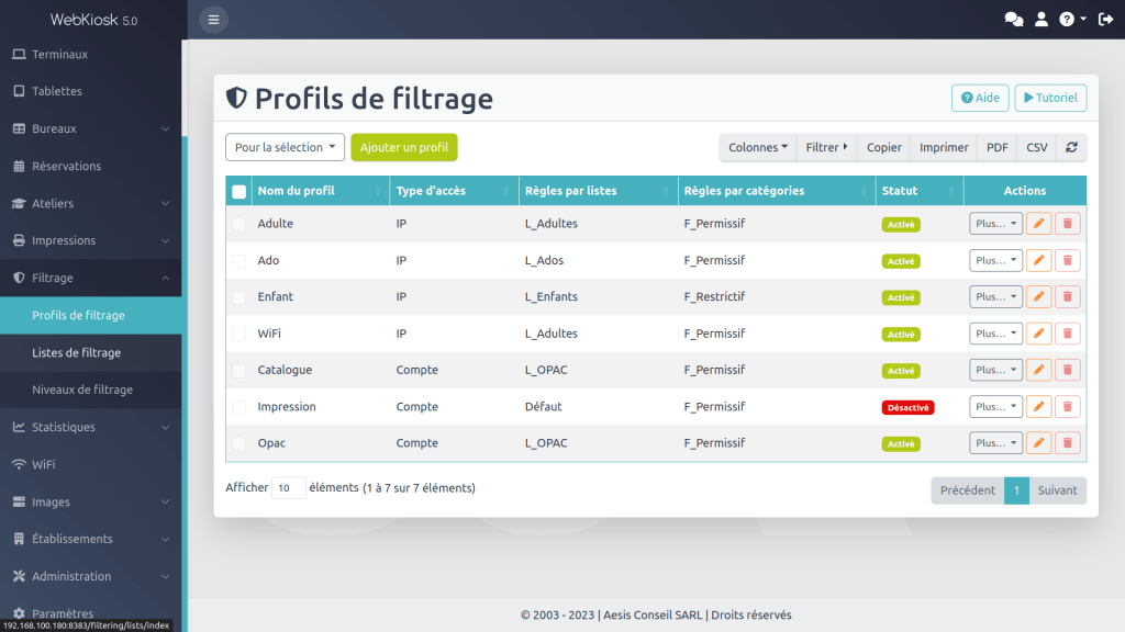 filtrage-profils-liste