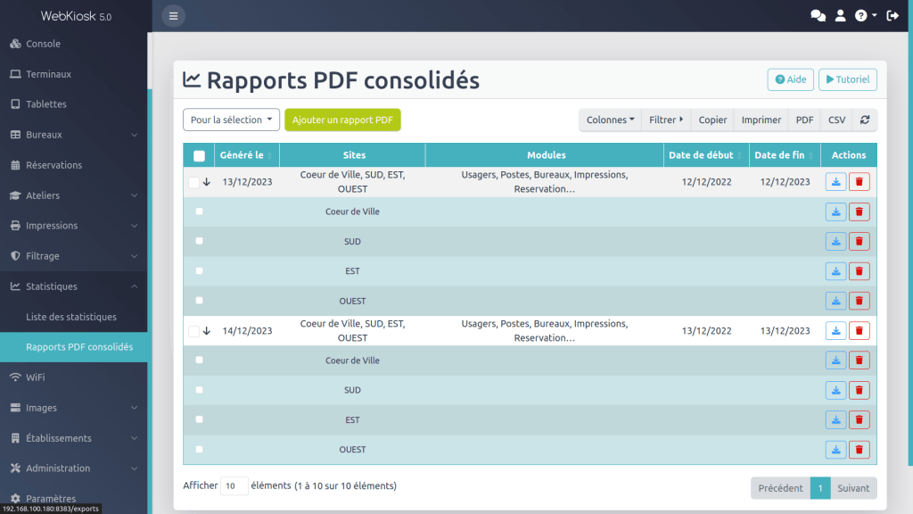 statistiques-rapports